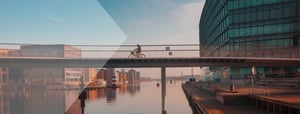 Fietser-op-brug